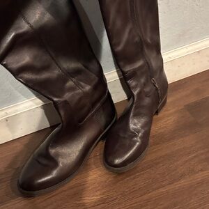 INC International Concepts Brown Knee-High Boots